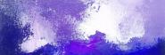 BLUEWAVE, Abstrakt, blau, violet, panorama von Vittorio Vitale 90x30 cm